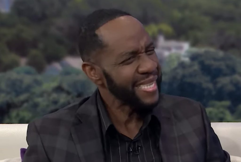 Freddie Jackson en el programa de televisión Sister Circle en 2019